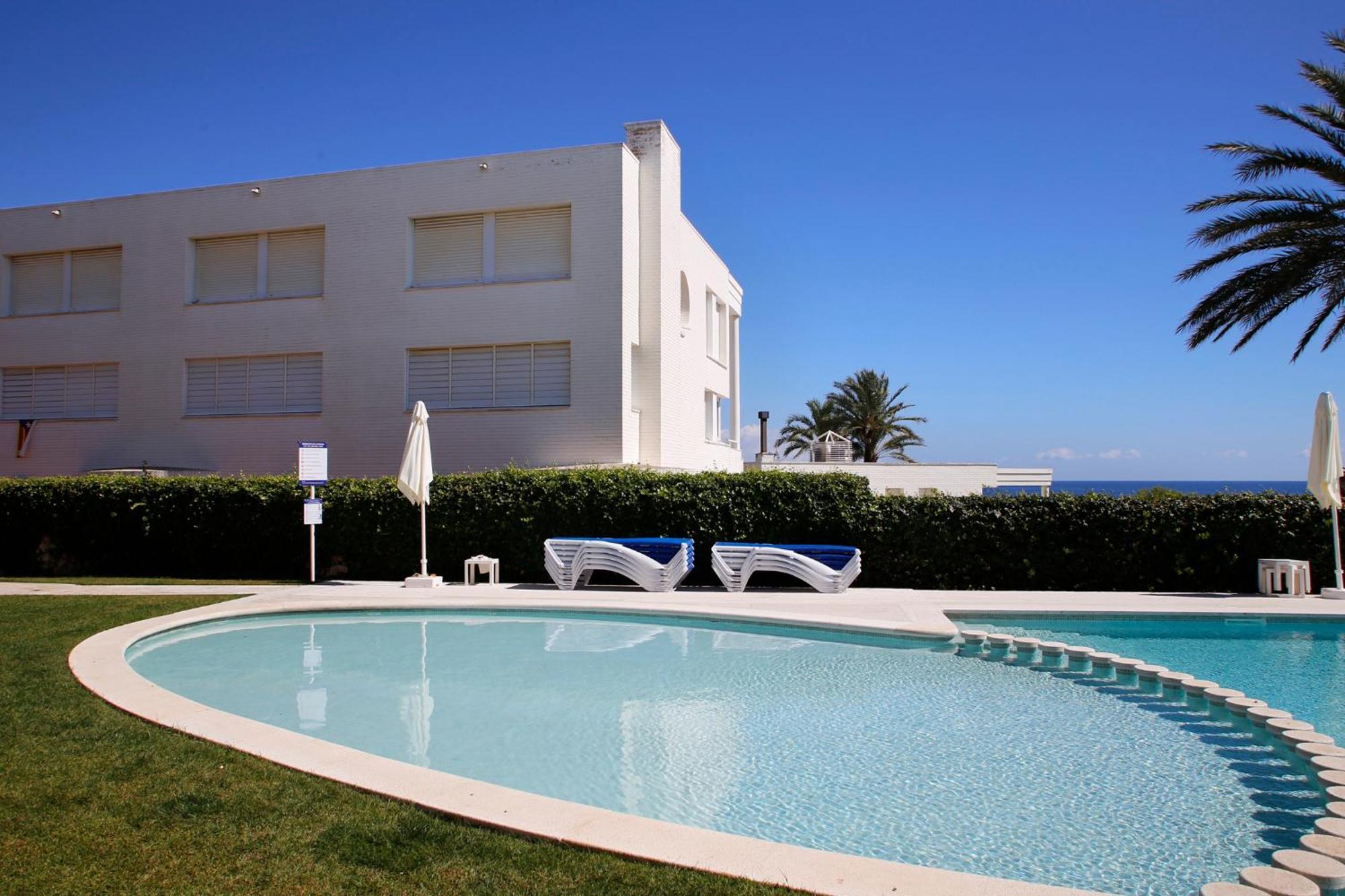 At014 A Pocos Metros De La Playa, Equipamiento Completo, Piscina Comunitaria Vila Torredembarra Exterior foto